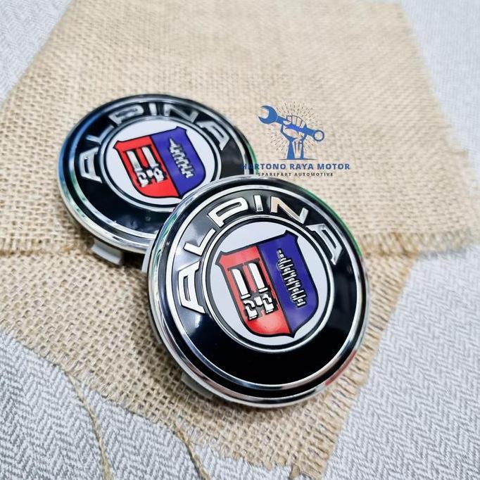 Dop Roda Velg Emblem Alpina BMW Dop Roda Wheel Center Cap BMW