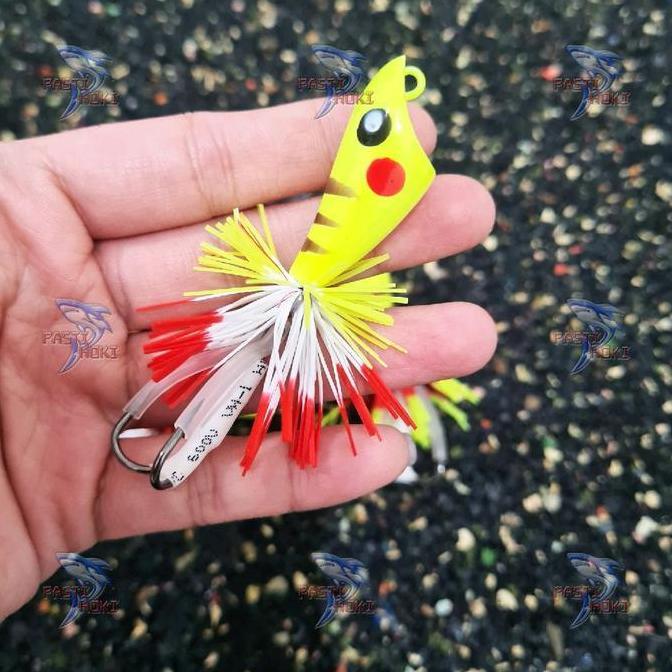 Umpan Pancing Geol Rattle Pikachu 4 cm 7,1 gram / umpan pancing toman gabus (TERBAIK) (TERBARU) (TER