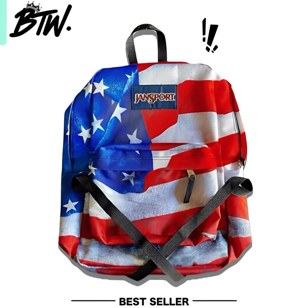 FREE ONGKIR FULLTAG TAS RANSEL JANSPORT AMERICA BACKPACK SCHOOL - TAS JANSPORT MULTIFUNGSI - TAS JS 