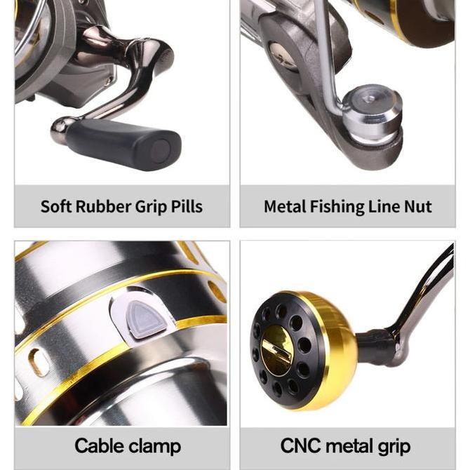 Caldari Metal Pancing Reel  Pancing Murah Jigging Reel alat Ikan Laut (TERBAIK) (TERBARU) (TERMURAH)