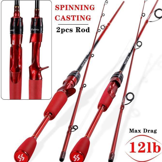 Caldari Set Alat Pancing Lengkap | Pengiriman Cepat COD + Reel Casting Kuat | Murah dan Tahan Lama J