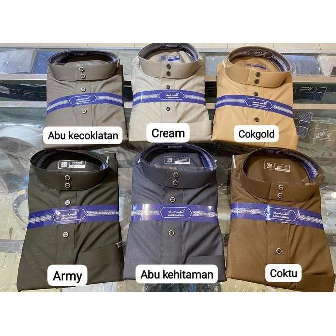 Viral  Jubah Pria Muslim Al Haramain Woll Polos Premium Import Vietnam