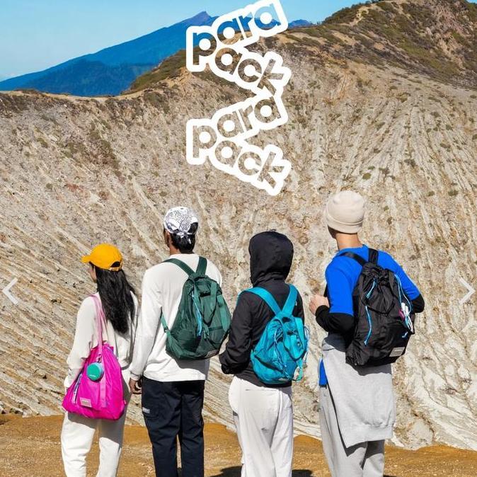 BEYOND THE VINES BTV ParaPack 001/002 backpack nylon/tas ransel kain nilon tote bag