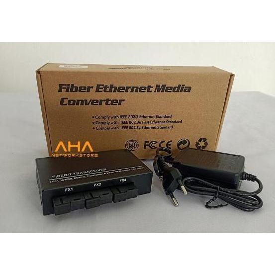 TERMURAH - Converter FO 3FO 3Eth Converter 3F3E Media Converter 3FO 3Lan