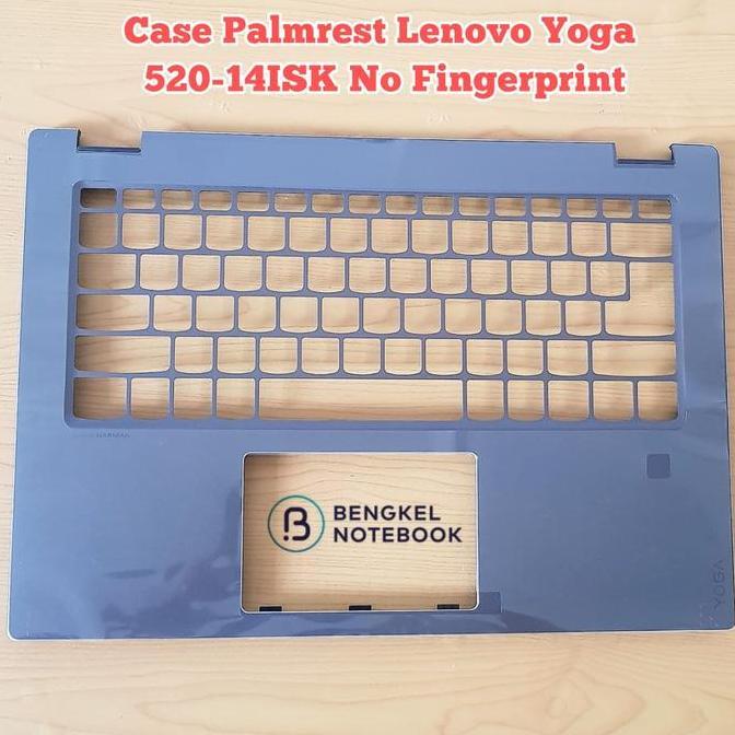 TERBARU - Case Palmrest Lenovo Yoga 520-14 520-14IKB Flex 5-1470 No Fingerprint