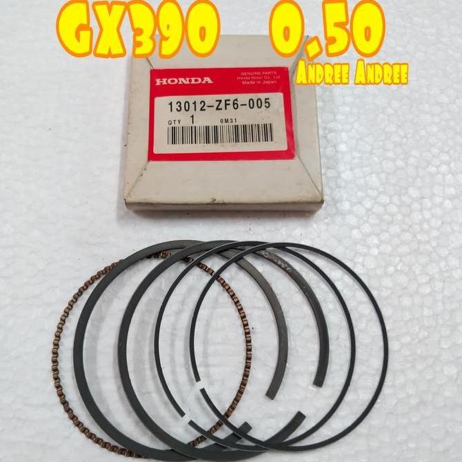 BEBAS ONGKIR - GX390 - 0.50 Ring Piston Seher Tebal Honda GX-390 GX 390 050 Original
