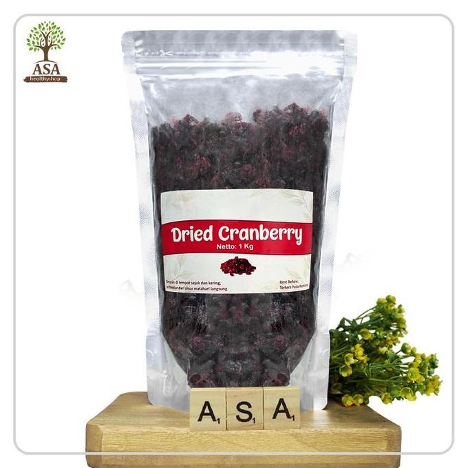 Dried Cranberry / Buah Cranberry Kering 1Kg