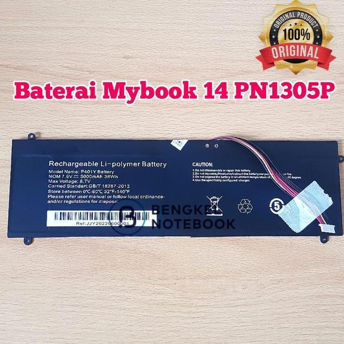 HARGA DISC - Baterai Axioo Mybook 14 PN1305P/2180M PN1305P NBAX218BMR6 NBAX218