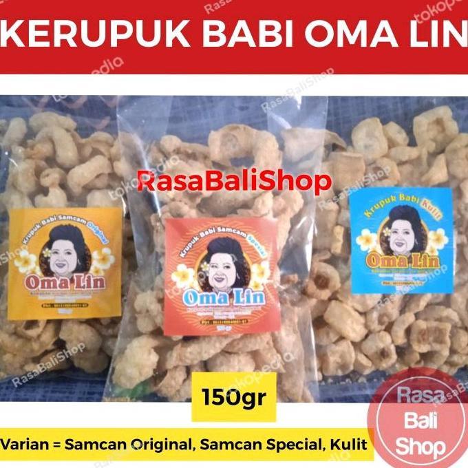 Krupuk Babi Oma Lin, Rambak Babi Rejeki, Samcan Rejeki Oma Lin