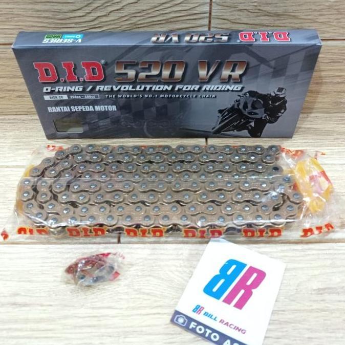 RANTAI RANTE DID VR GOLD 520-120L O-RING