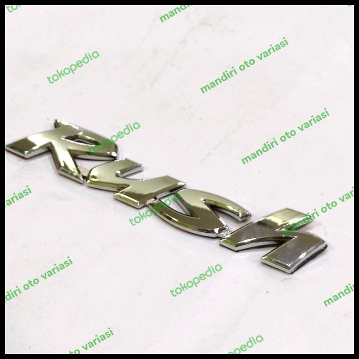 TERLARIS EMBLEM LOGO PINTU BELAKANG TOYOTA RUSH