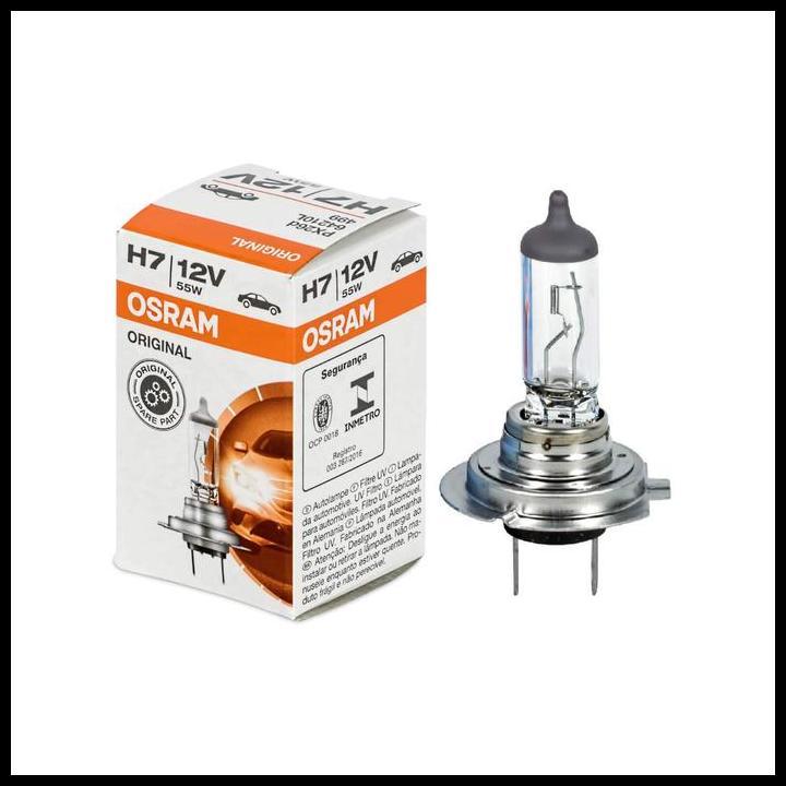 TERMURAH BOHLAM LAMPU DEPAN BMW X1 X3 '07-'12 H7 12V 55W OSRAM ORIGINAL 