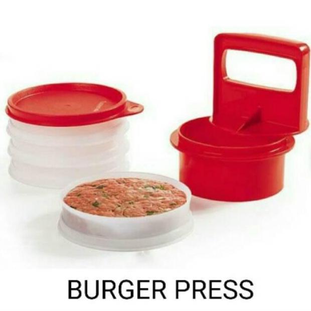 PROMO Tupperware  Burger Press alat pembuat burger patty PROMO Tupperware  Agustus
