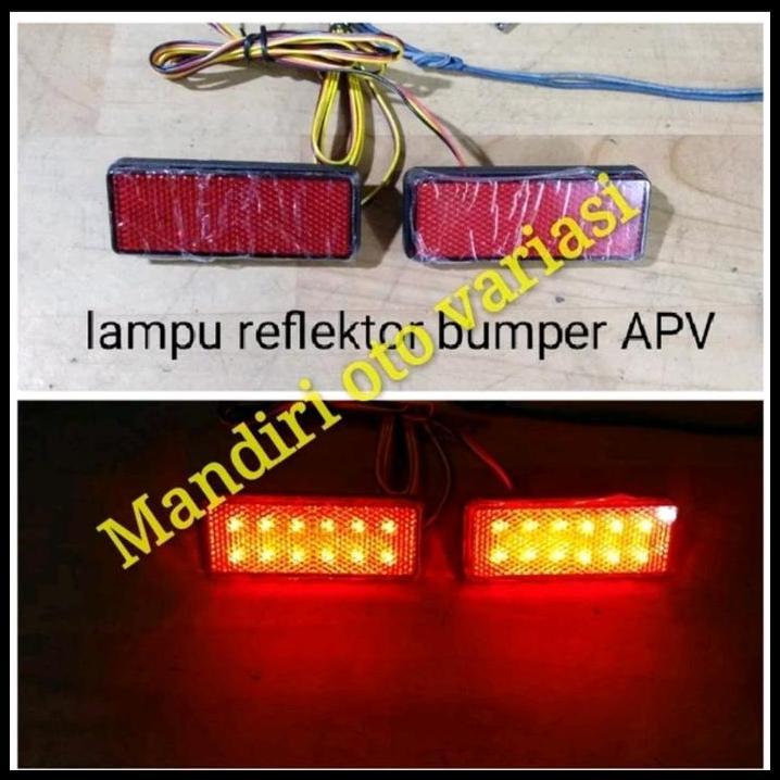 TERMURAH LAMPU REFLEKTOR BUMPER MOBIL APV ARENA 