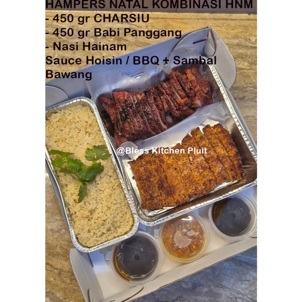 Hampers Natal Pork Belly / Hampers Imlek Pork Belly / Hampers Babi Panggang  / Hampers Natal Non Msg