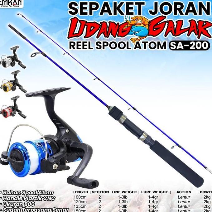 Joran pancing Udang Galak Fiber Solid 1-3 LB joran pancing mancing (TERBAIK) (TERBARU) (TERMURAH)