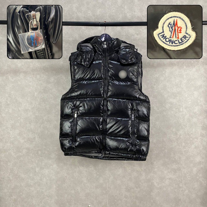 Jacket Pria tanpa lengan full zipper Jacket bormes down vest