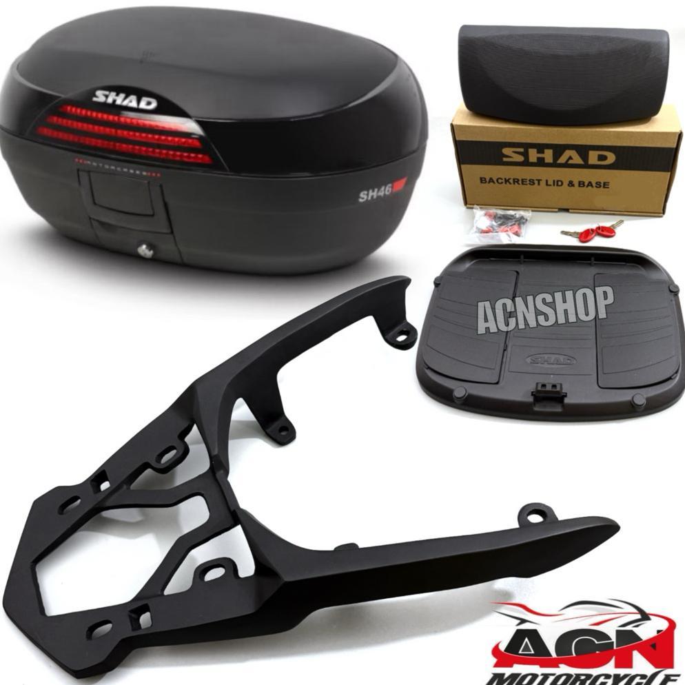 BOX SHAD 46 PAKET SET PLUS BREKET BOX ADV 150/ ADV 160