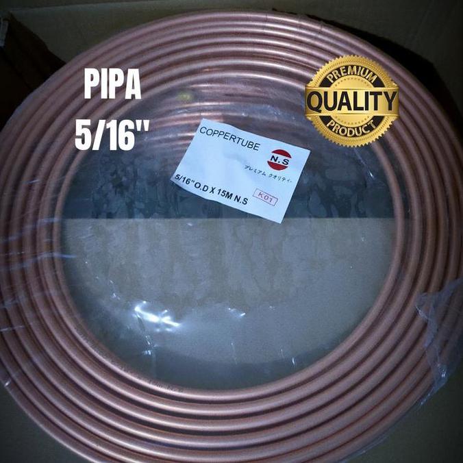 PIPA TEMBAGA 5/16 NS 1METER HARGA SPESIAL