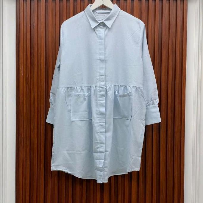 tunik wanita katun n Carmelo premium polos babydoll carmello