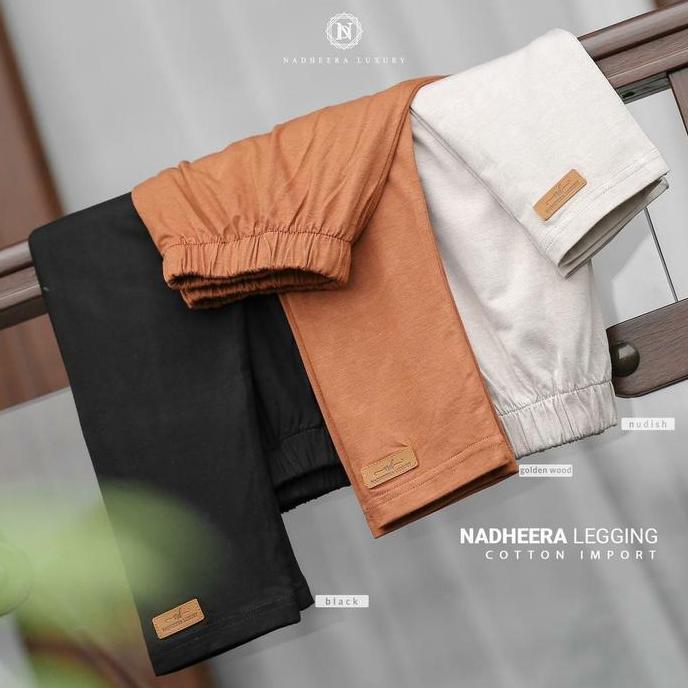 NADHEERA LEGGING Celana Legging Leging Wanita Ndr / Legging Lagging Jumbo Wudhu / Legging Olahraga W