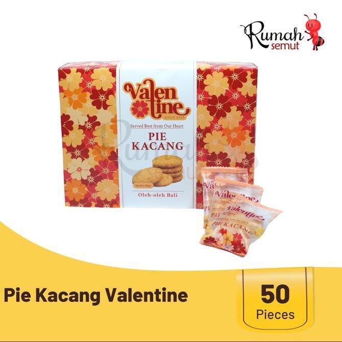 Pie Kacang Valentine isi 50 Oleh Oleh Khas Bali WAR