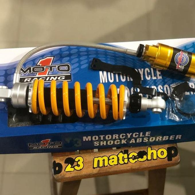 Shock ninja r kr ss vr moto1 racing moto 1 305mm tabung pisah klik fun