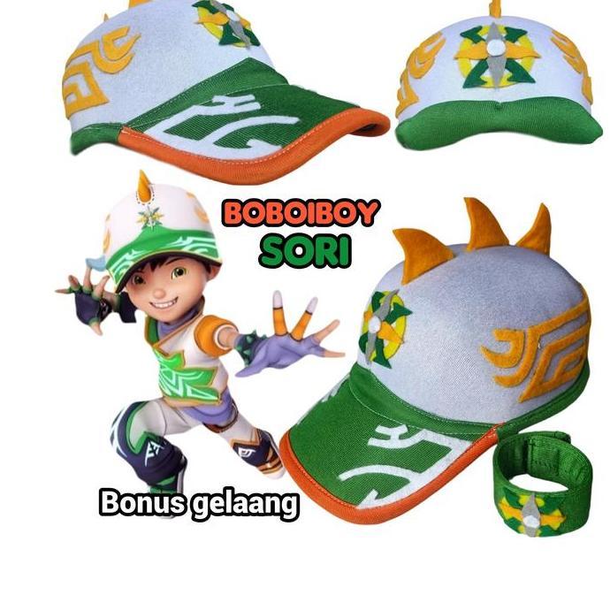 Topi boboiboy Sori original bisa COD