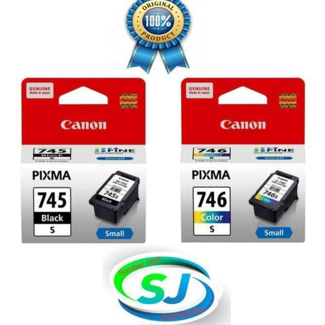 DF301 >> Cartridge Tinta Canon PG745s CL746s 1 SET PG 745s CL 746s 745 746 smal