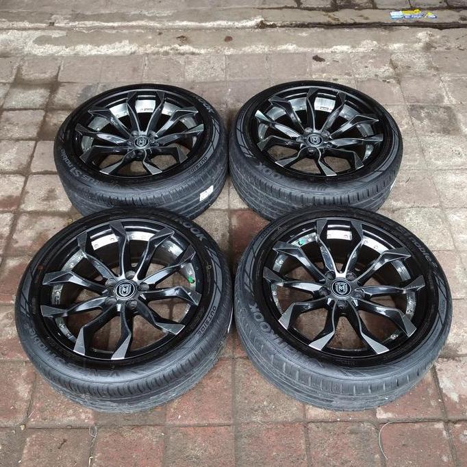 Terlaris Velg Seken Copotan Mobil Model Milano Ring 18 Lebar Belang + Ban