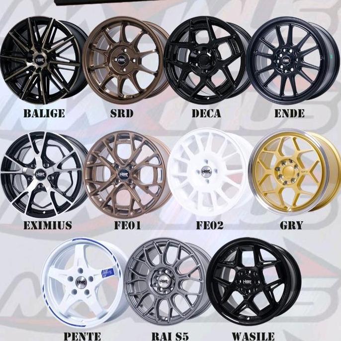 Terlaris Promo Murah Meriah Velg Hsr Wheel Ring 16