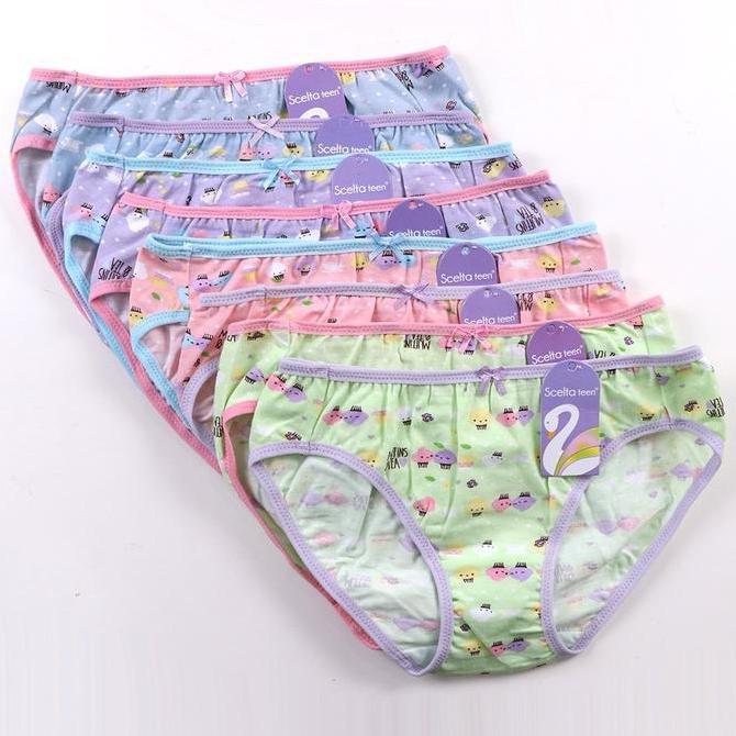 Tahan Lama !! Scelta - Cd Remaja Celana Dalam Teen Teenager Perempuan Girl Scelta Cd Sc 3006