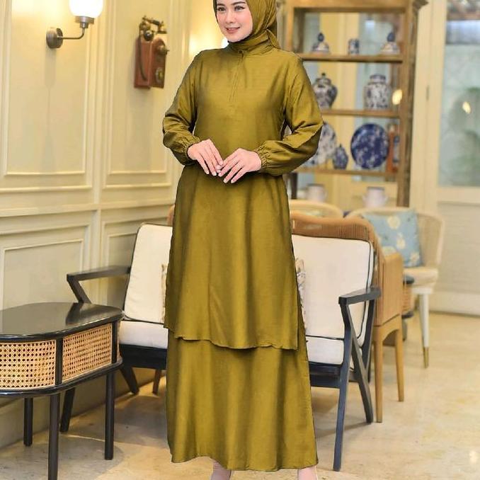 gamis malaysia terbaru gamis malaysia twill gamis malaysia 2 layer gamis malaysia orinal Muslim Wani