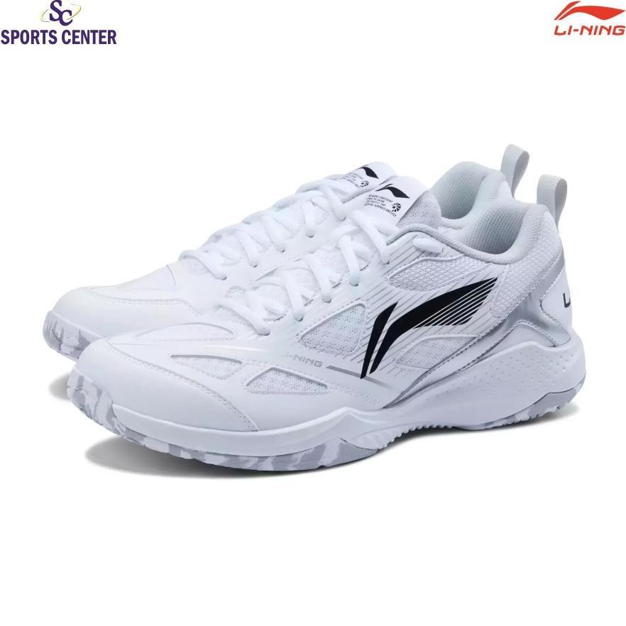 TERBARU New Sepatu Badminton Lining Blast JF-01 / JF Lite AYTU025-1 White Black