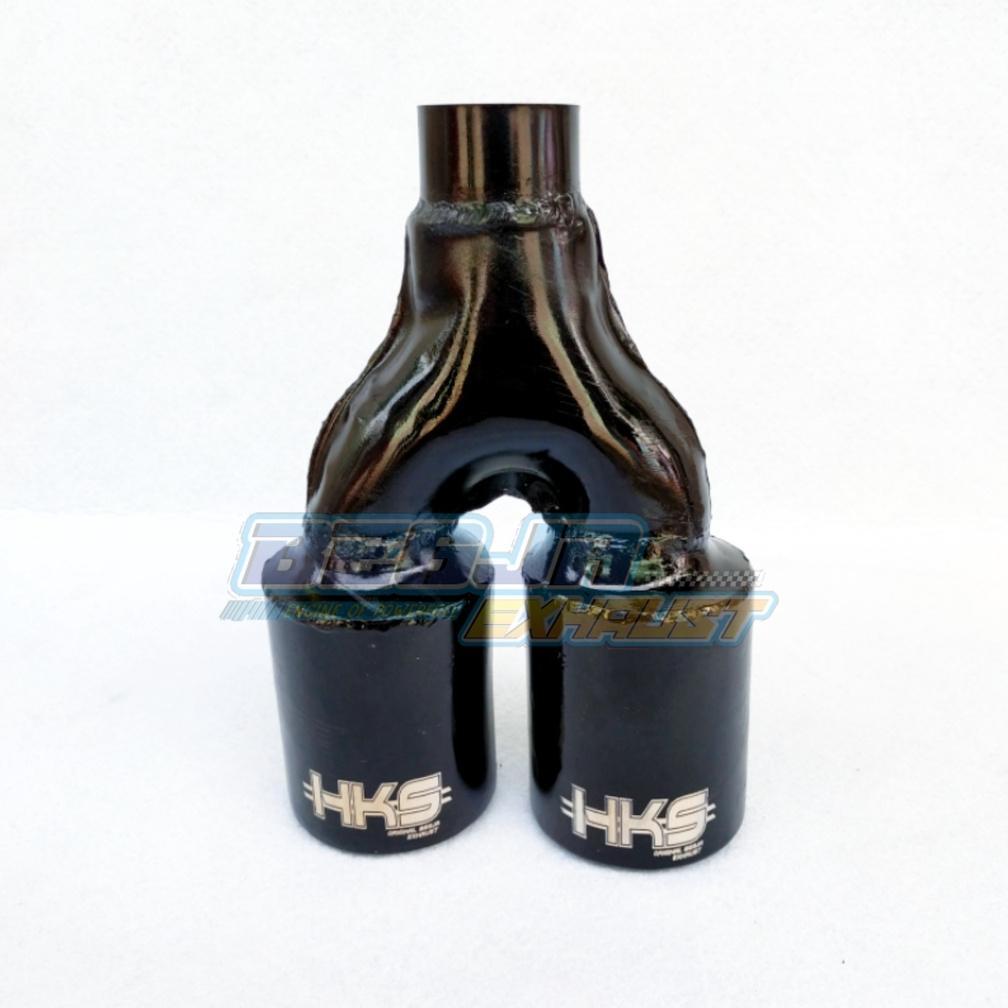 Tahan Lama Knalpot Mobil Racing Hks Black Cabang Original Begja Exhaust