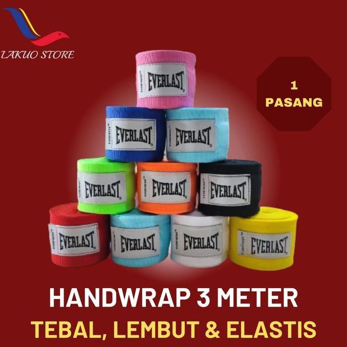 HAND WRAP MUAY THAI 3 METER / BENDIT MUAY THAI / HANDWRAPS