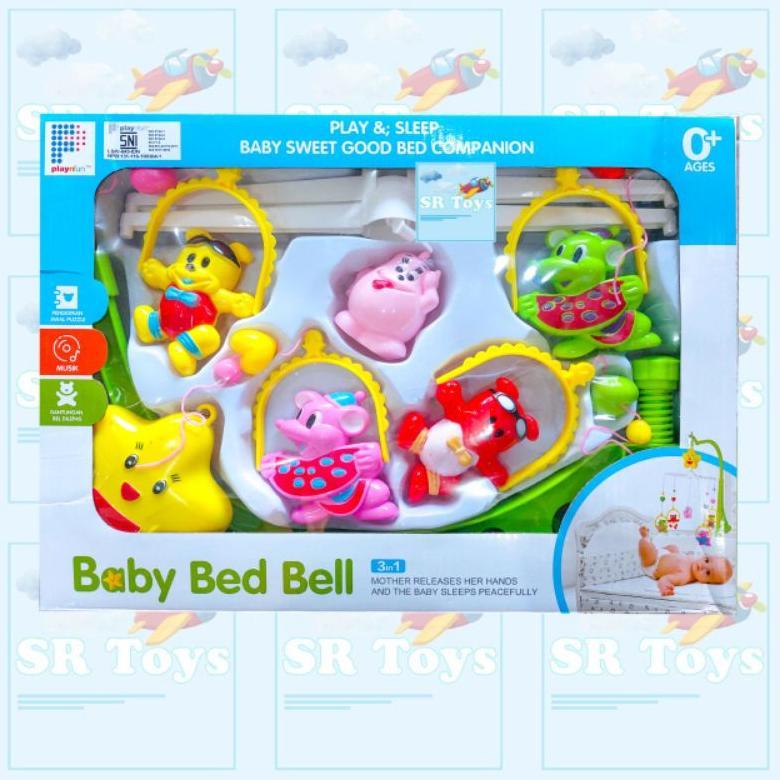 PROMO TERBARU Baby Bed Bell Mainan Bayi Music Box Gantung / Musical Mobile Besar Kado Lahiran