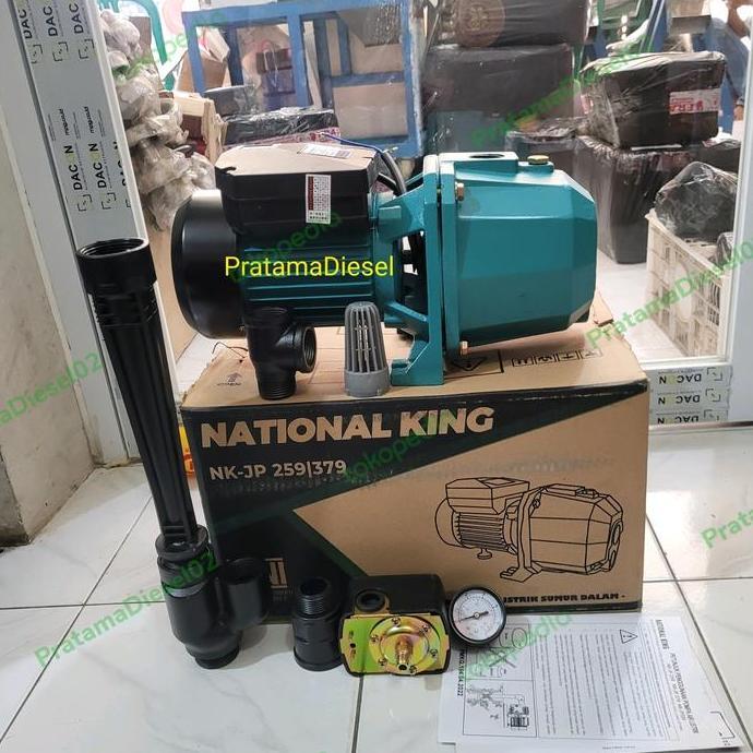 Promo| Mesin Pompa Air Sumur Dalam Jet Pum Nasional 255 Automatis