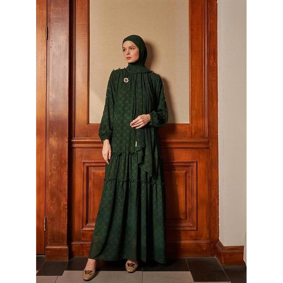[Earthly Allure] VZ Signature Embossed Dress Ready