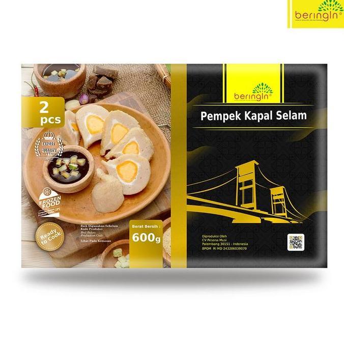 Pempek Beringin Asli Palembang isi - Pempek Kapal Selam