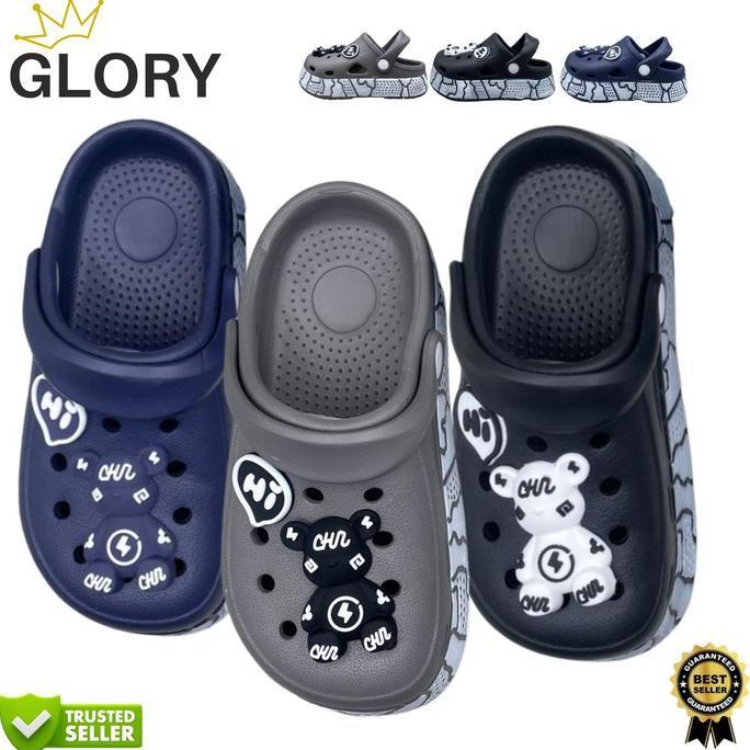 [NEW ARRIVAL] / Sandal Baim Sandal Bapau Anak Anak Impor Karakter Keren Sandal Bakpao Size 24-35 Bah