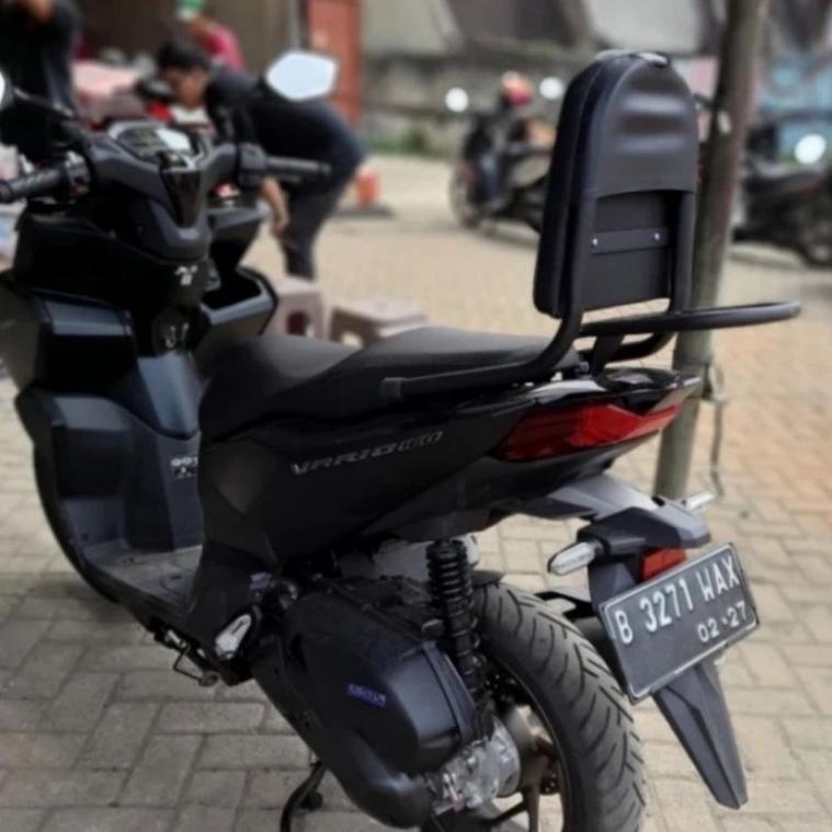 Unik Sandaran Motor Vario 160 Jok Senderan Belakang Vario 160