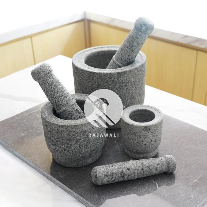 TERMURAH - Lumpang / Alu / Alat Penumbuk Bumbu Dapur Batu Asli