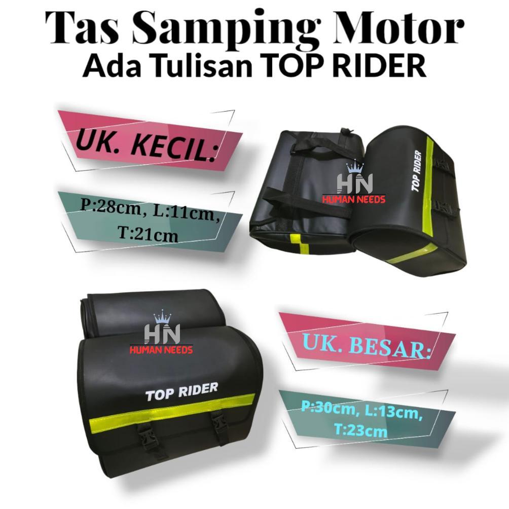 Tas Top Rider Sidebag Motor Bagasi Tambahan Tempat Penyimpanan Barang Box Motor