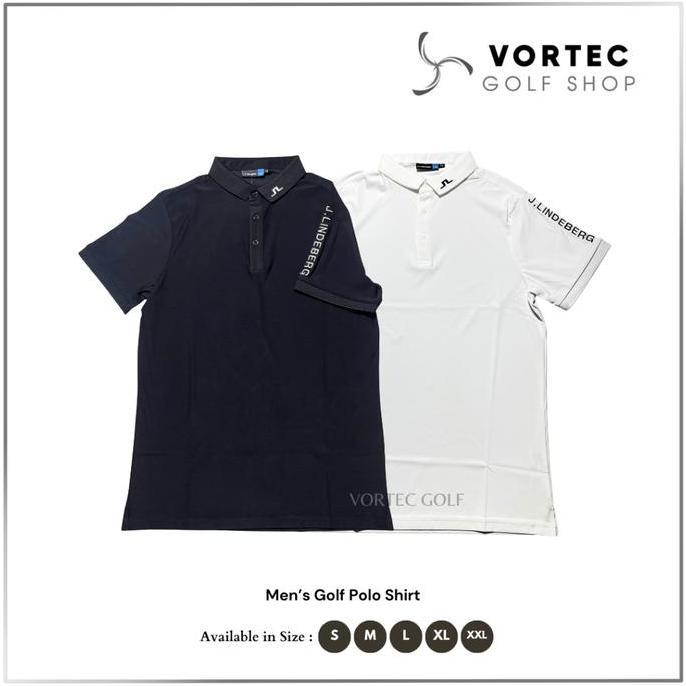JL Polo Golf Shirt- Kaos Olahraga Golf Tennis Lari Paddle Ready