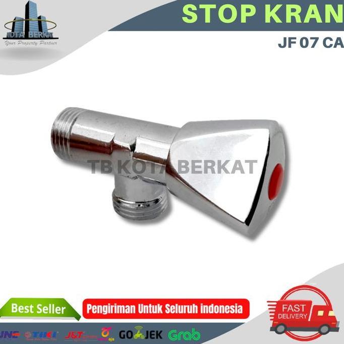 STOP KRAN WC CABANG ONDA 1/2" / KRAN T SHOWER KLOSET JET SHOWER