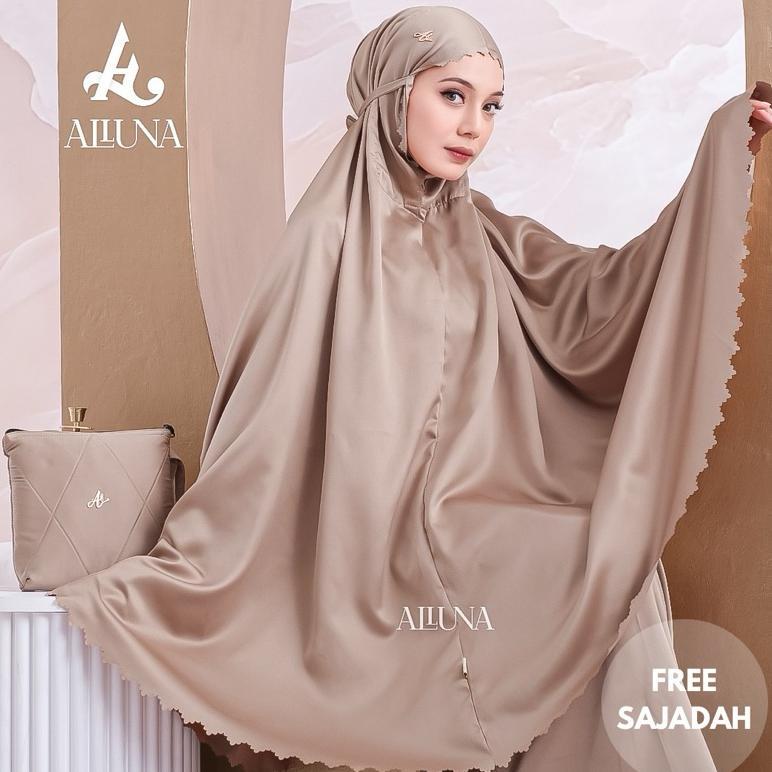 ALLUNA - Mukena Dewasa Daily Alluna Lasercut Nalla