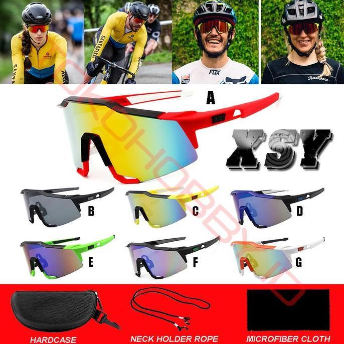 Kacamata Sepeda Gowes Lari Hiking Model Speedcraft SL Rockbros XSY