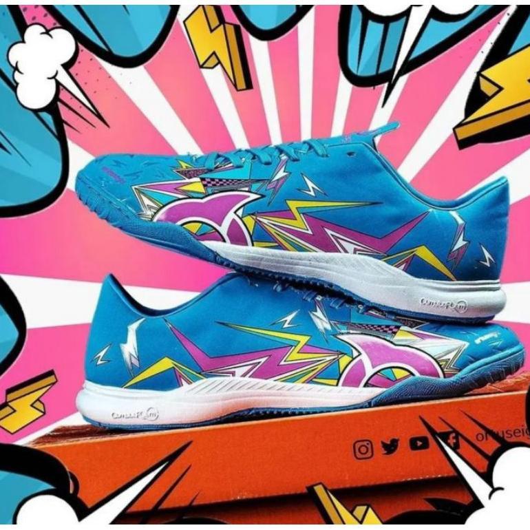 Cuci Gudang Sepatu Futsal Terbaru/Sepatu Futsal Ortuseight Thunderclap /Sepatu Futsal Pria/Wanita/Se