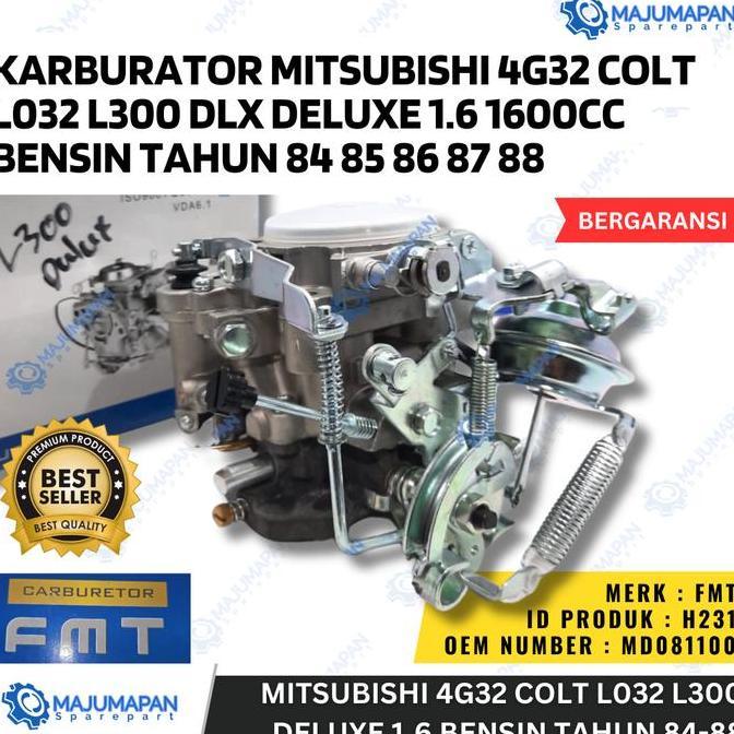 Promo CARBURATOR KARBURATOR KARBU CARBU 4G32 COLT L032 L300 DELUXE 1.6 1600CC BENSIN TAHUN 84 85 86 